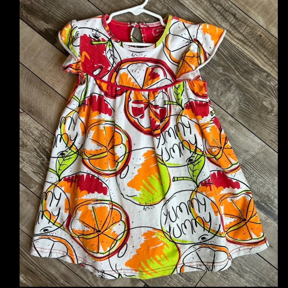 Sew Sassy Yummy Fruit Dress 4